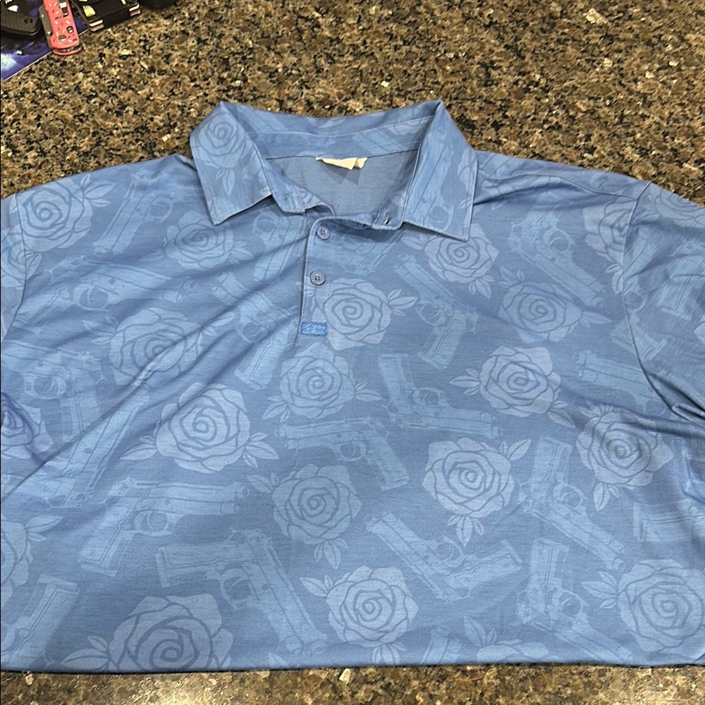 Retro Rifle ROXBURY (BLUE) POLO